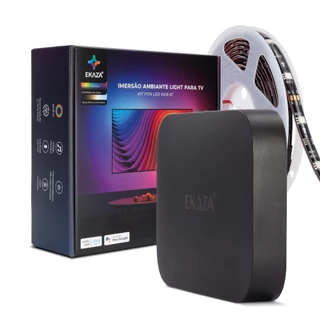 Fita Led Ambilight Tv 45 A 65 Smart Wifi Chroma Alexa Google