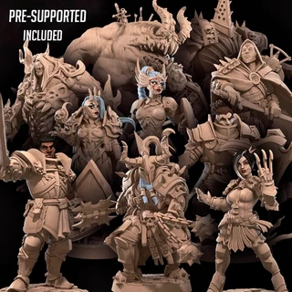 Miniaturas RPG - Humano