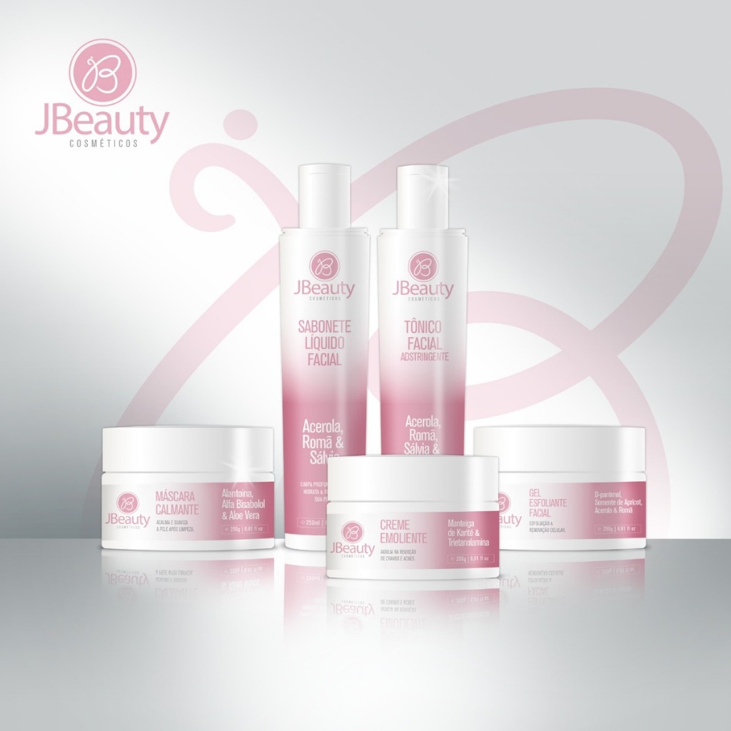 Kit Limpeza De Pele Profissional Jbeauty 5 Itens | Shopee Brasil