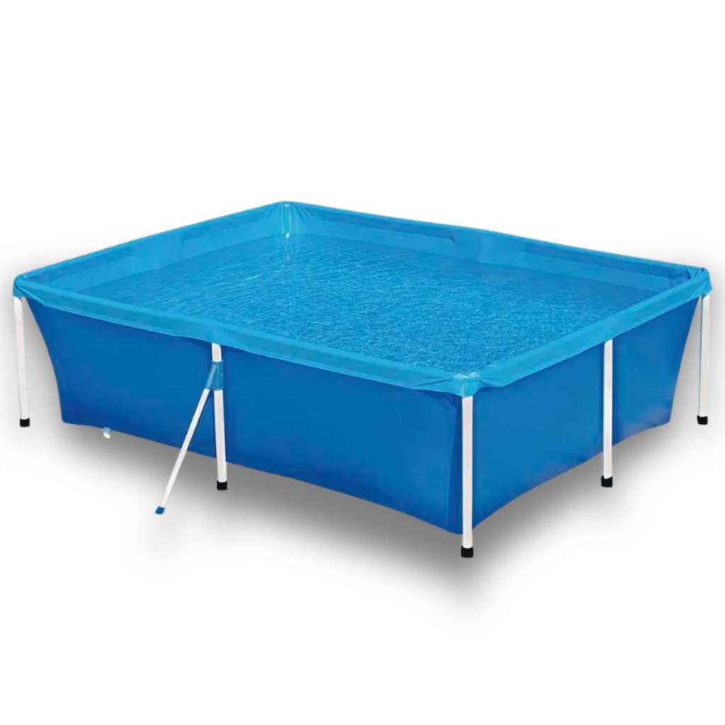 Piscina Grande Retangular 3000 Litros Mor Para Família Estruturada ...