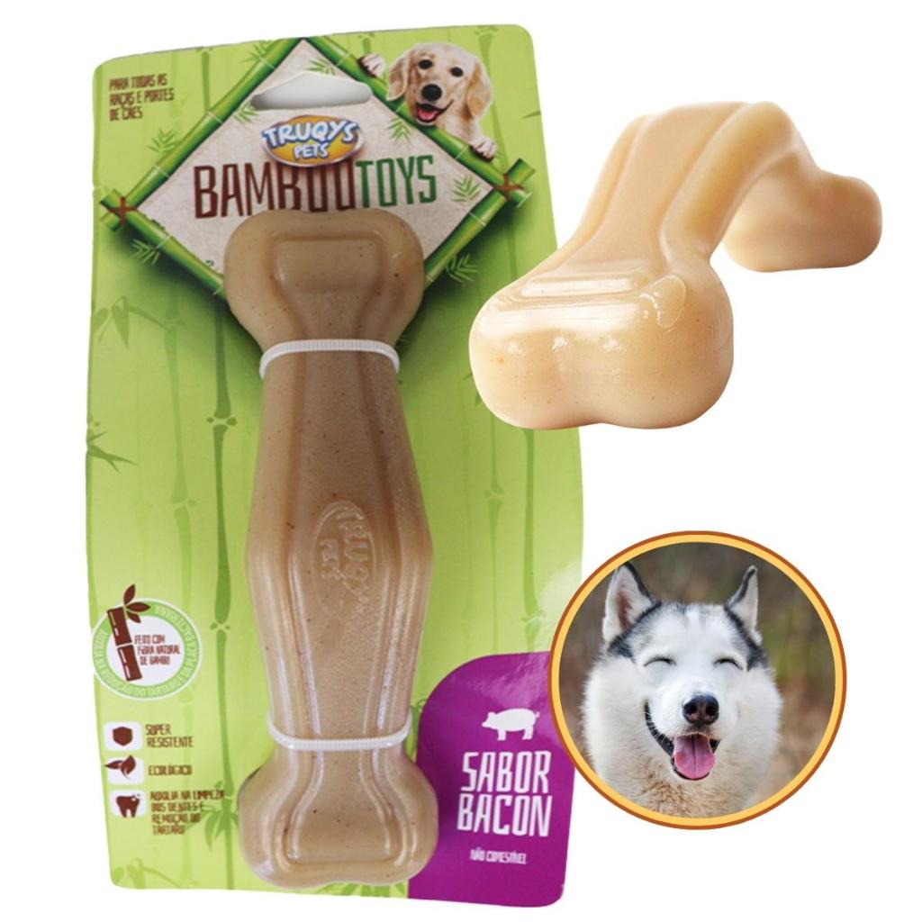 Brinquedo Mordedor para Cachorro Bamboo Toys Grande - Truqys Pet ...