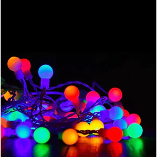 Pisca Pisca Natal Bolinhas Led Colorido 28 Lâmpadas 3,5m de comprimento