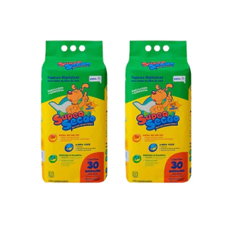 Tapete Higiênico Super Secão Petix 80x60 - 60 unidades