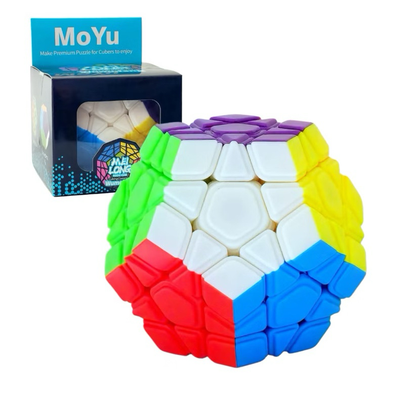 Cubo Mágico Megaminx MOYU QIYI Profissional, Dodecaedro (12 Lados)