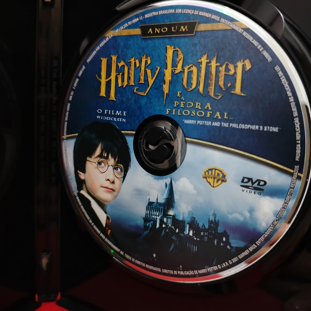 DVD - Harry Potter e a Pedra Filosofal - 2001 | Shopee Brasil