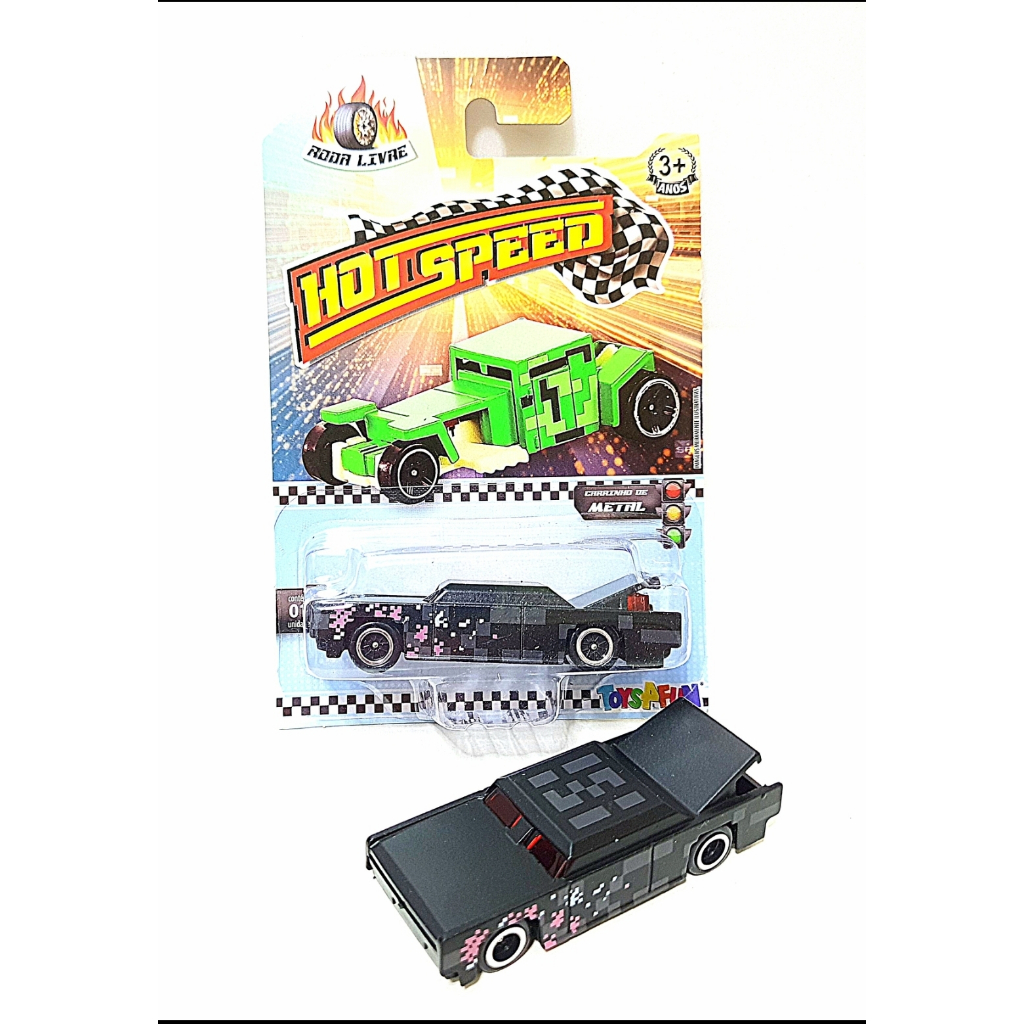Carrinhos Brinquedo Hot Speed Minecraft Modelo Variados | Shopee