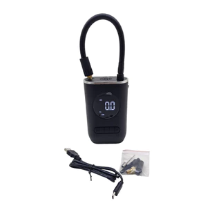 Compressor de ar portátil de pneu mini com bateria recarregável de 4000 mAh, bomba de pneu sem fio 150 PSI luz de emerg