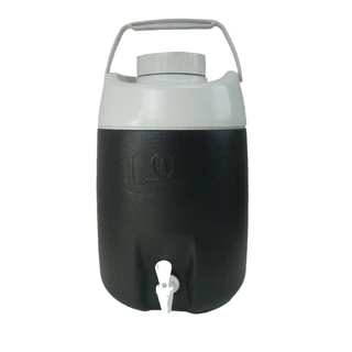 Botijão Garrafão Térmico 12 Litros Com Alça e Torneira - Quente e Frio - Ideal para Obras - Camping - Pescaria