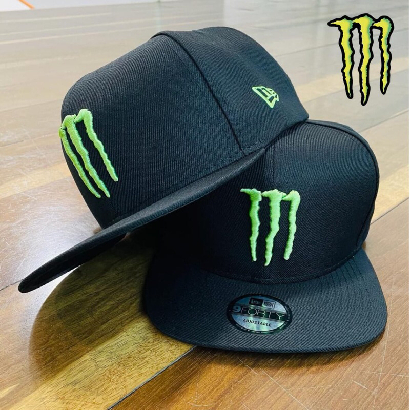 Boné Aba Reta Monster / Masculino e feminino / SnapBack/ NY/ Bordado