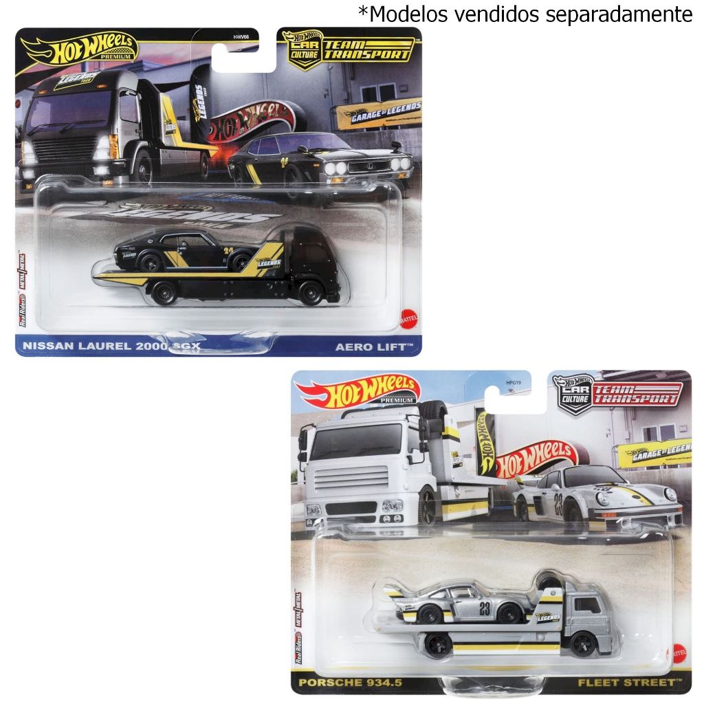 ミニカー Hot Wheels Team Transport Garage Legends Hot Wheels Car Culture Team Transport - Garage of Legends - 1/64