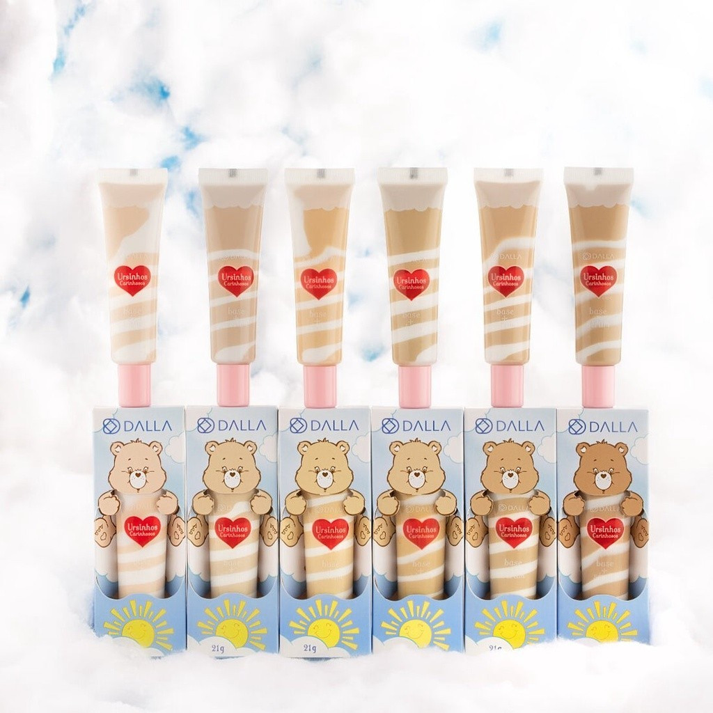 Base + Sérum Pele dos Sonhos Ursinhos Carinhosos Dalla Makeup