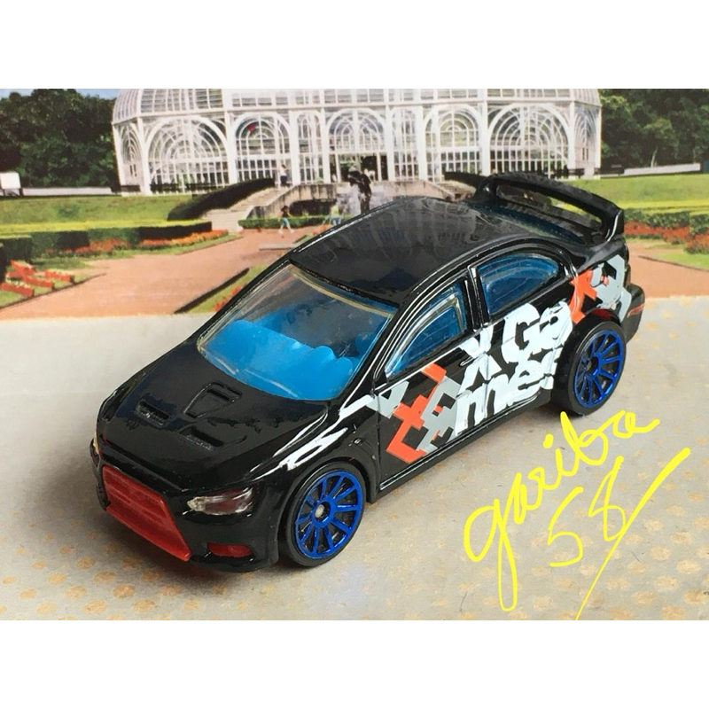 HOT WHEELS 2008 LANCER EVOLUTION 2014 X-GAMES 5-pack (RODAS Chrome