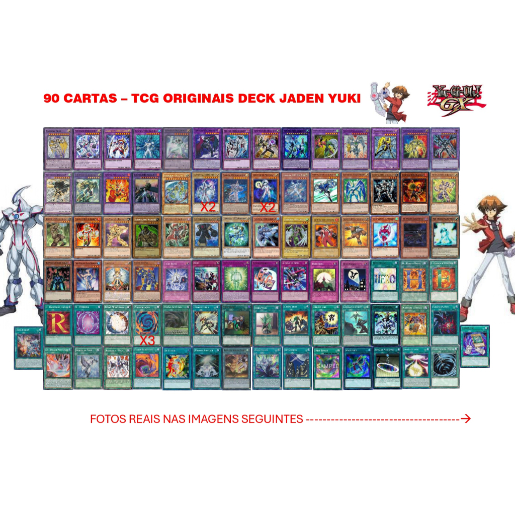yu gi oh gx jaden deck list Amazon.com: Complete Custom Deck for Yu-Gi-Oh! GX main image 0