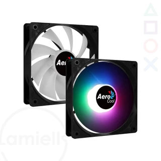 Cooler Fan Aerocool FRGB 120mm Grande Gabinete Ventoinha PC Gamer Silencioso Low Computador
