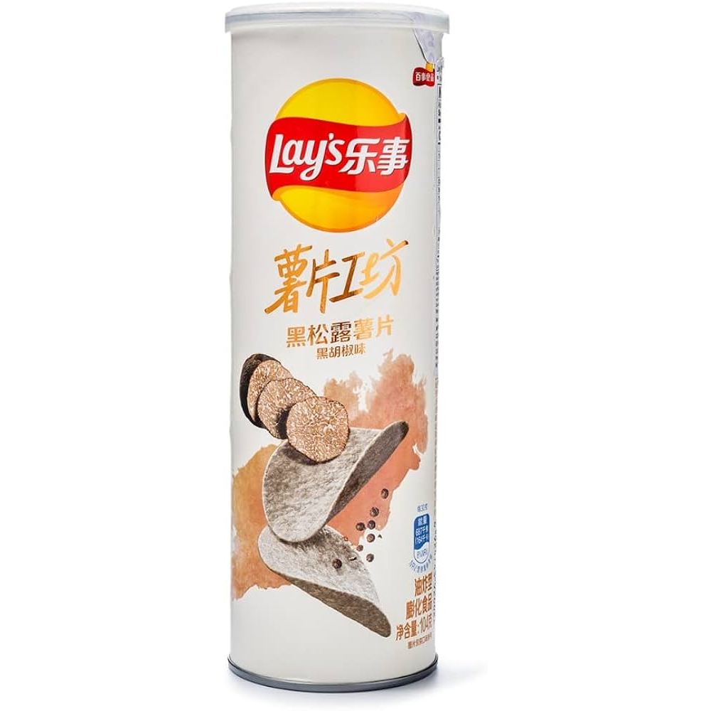 Lays Black Truffle Black Pepper Flavor Asia Shopee Brasil