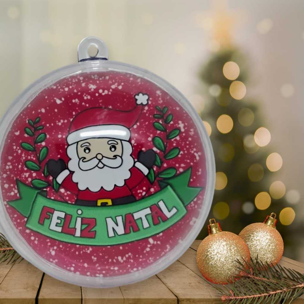 20 ESFERAS natalinas personalizadas com temas de natal OBS:ESFERAS EM ...