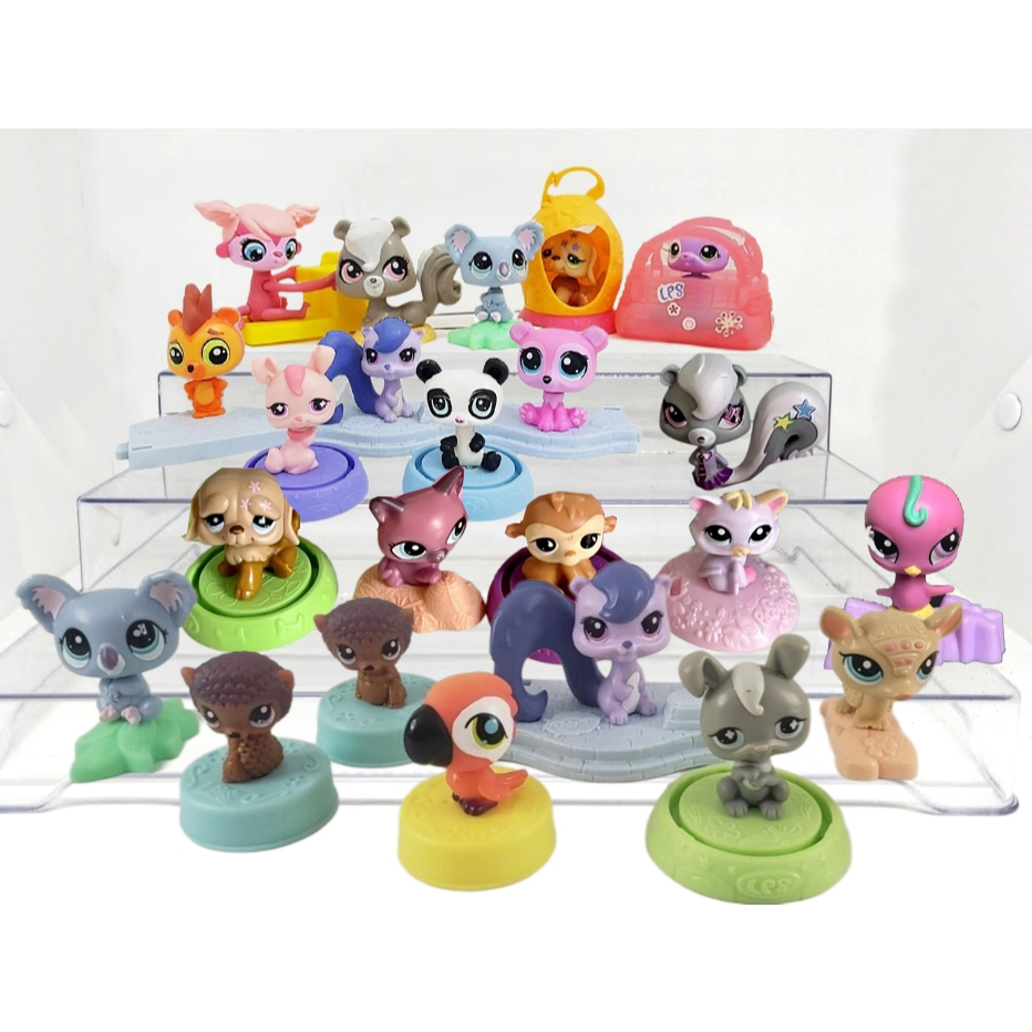 Kit Littlest Pet Shop LPS Hasbro McDonalds (Unidade) | Shopee Brasil
