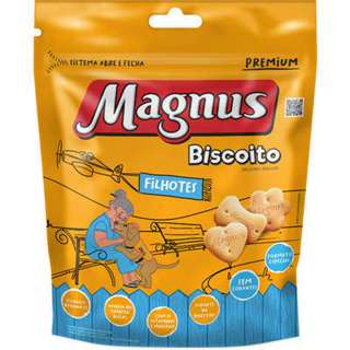 Petisco Biscoito Magnus Cães Filhotes 250 gr em Oferta na Shopee