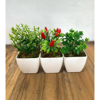 KIT PIMENTA / VERDINHO / BUCHINHOS PARA DECORAÇÃO COZINHA FLORES ARTIFICIAL