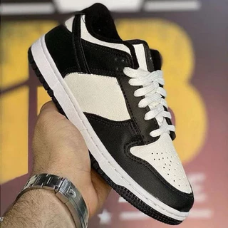 Tênis PRETO E BRANCO Masculino Branco Casual Feminino em Promoção Envio Mais Rápido