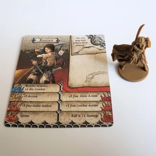 Katelyn - Survivor | Sobrevivente - Zombicide Black Plague / Green Horde