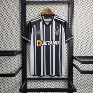 camisa de time galo dry fit listrada atlétic mg home 24