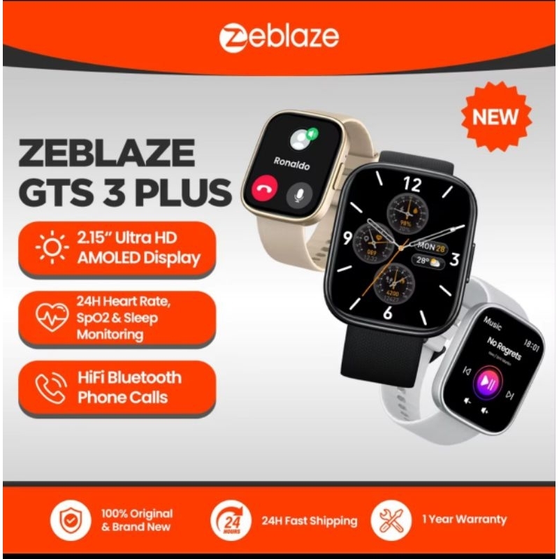 Smartwatch Zeblaze GTS Plus Original Shopee Brasil