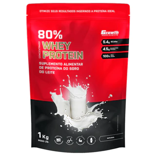 Whey Protein Concentrado (1KG) - Growth Supplements