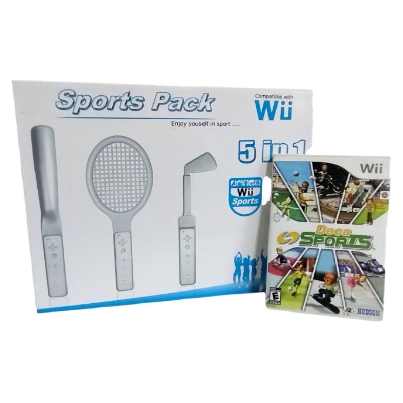 Jogo Nintendo Wii Deca Sports (Original Funcionando), inclui acessórios