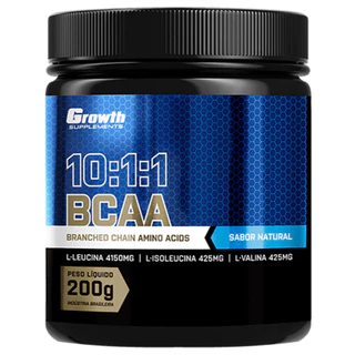 BCAA (10:1:1) (200g) (em pó) - Growth Supplements