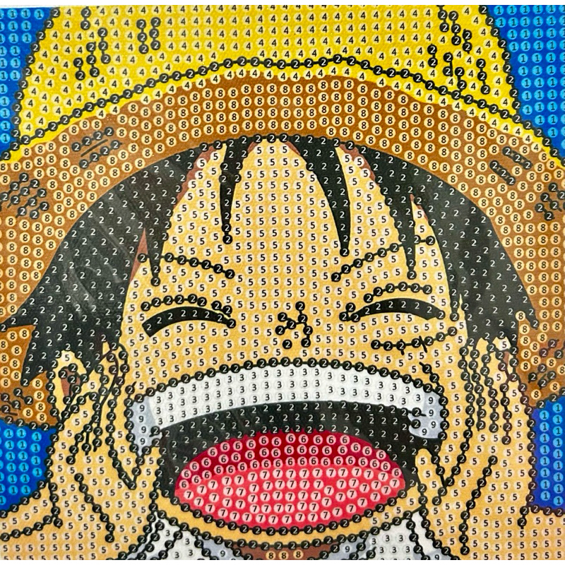 Kit de Pintura Diamante 5D Desenhos Disney / Marvel Infantil