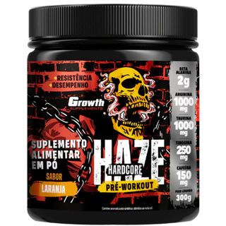 Pré-Treino Haze Hardcore 300g - Growth Supplements