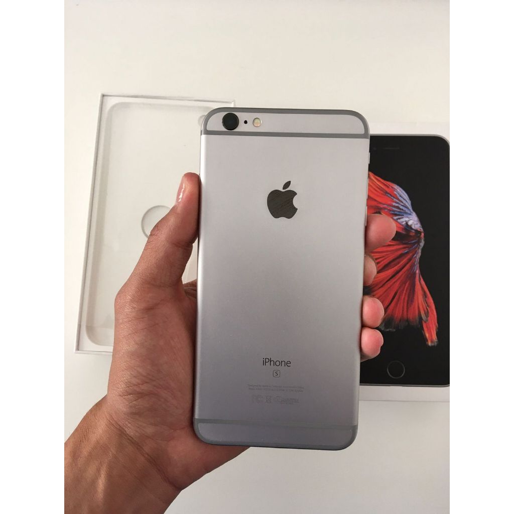 iPhone 6s Plus cinza-espacial, 32gb - COMPLETO | Shopee Brasil