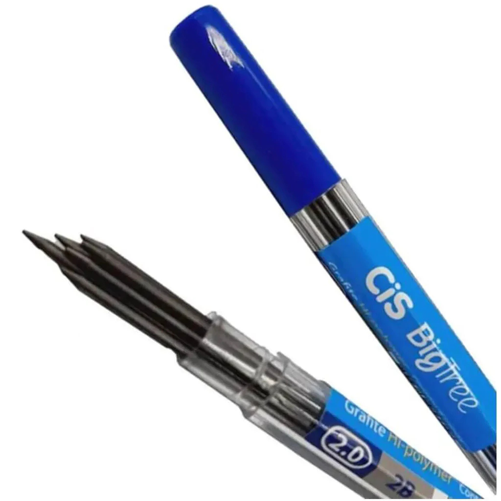 Grafite CIS Big Tree 2.0mm 2B C/6 Unidades | Shopee Brasil