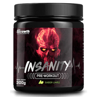 Pré-treino Insanity 300g - Growth Supplements
