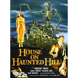 Poster: A Casa dos Maus Espíritos (House on Haunted Hill)