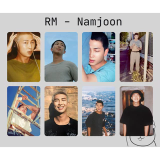 NAMJOON - RM - BTS - Kit photocards fanmade - com verso personalizado