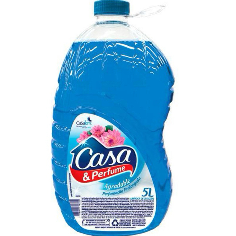 Limpador Perfumado Desinfetante Casa E Perfume fragancias 5L