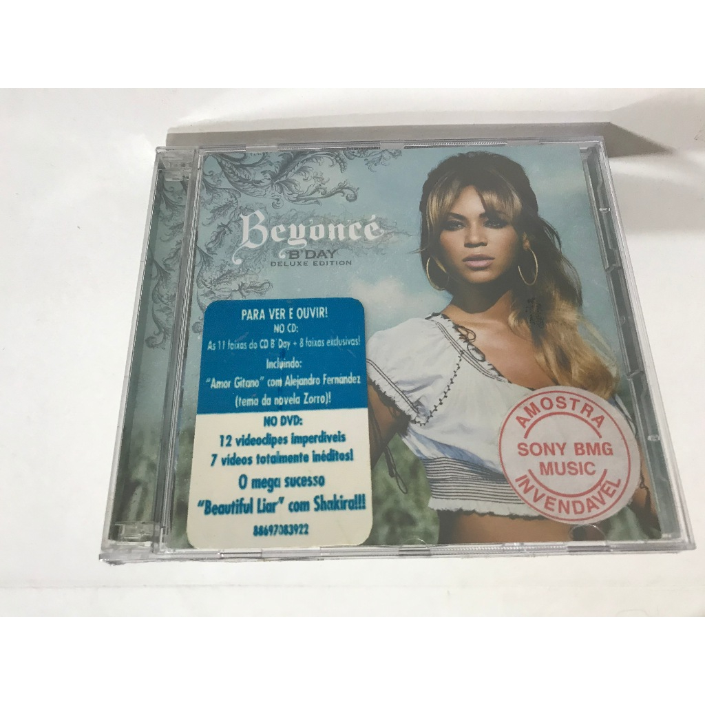 Beyoncé - B'day Lacrado de Fabrica (Duplo Cd+Dvd) Deluxe Edition P ...