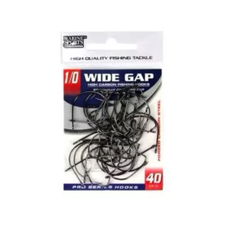 Anzol Wide Gap 1/0, 2/0 e 3/0 Marine Sport Com/40 Unidades
