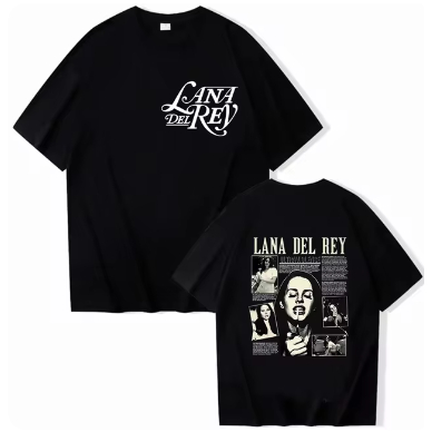 Camiseta Lana Del Rey Adulto/Infantil Lançamento Unissex Em Algodao