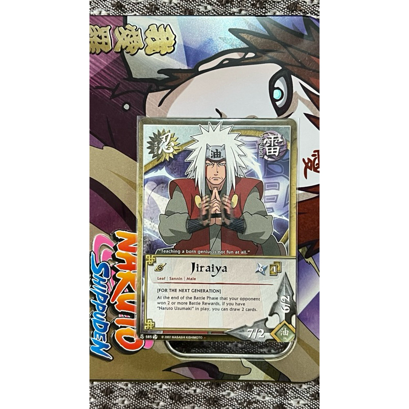 Naruto Shippuden Collectible Card Game Raro CCG ninjas Edição