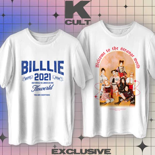 [LANÇAMENTO] Camiseta Unissex BILLLIE 'GingaMingaYo' FLOWERLD Kpop Aesthetic