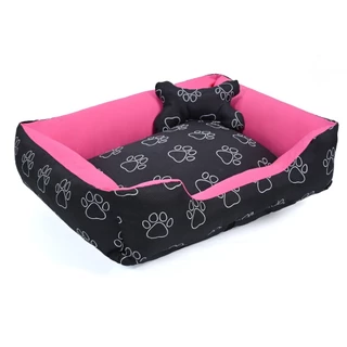 Cama Pet DOG Caminha de Cachorro ou Gato Médio LUXO Lavável Confortável Fundo Impermeável + Ossinho