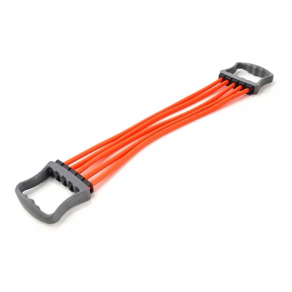 Extensor Peitoral Multifuncional Color Chest Expander Latex | Shopee Brasil