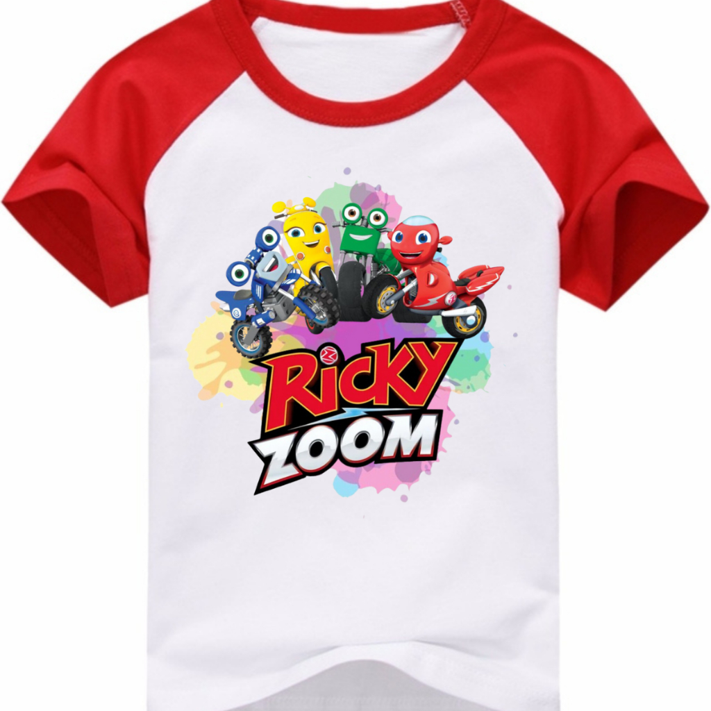Camiseta Ricky Zoom Infantil Camisa Juvenil Personagem Jogo Game ...