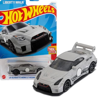 Hot Wheels LB-SILHOUETTE WORKS GT NISSAN 35GT-RR VER.2 / THEN AND NOW 8/10 / lote “P” de 2024 (Mattel) 1/64