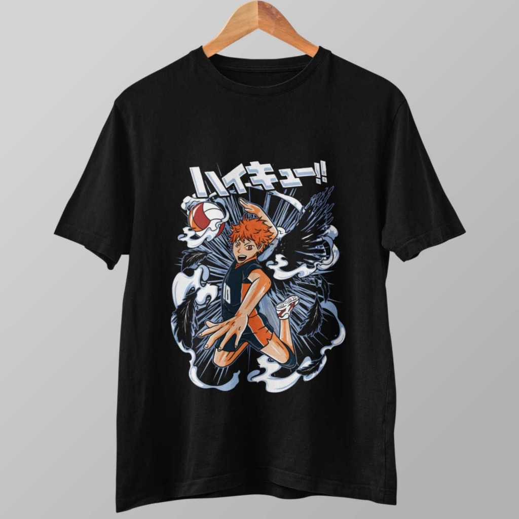 Camiseta Haikyuu | Hinata Shoyo | Karasuno Vôlei [Unissex