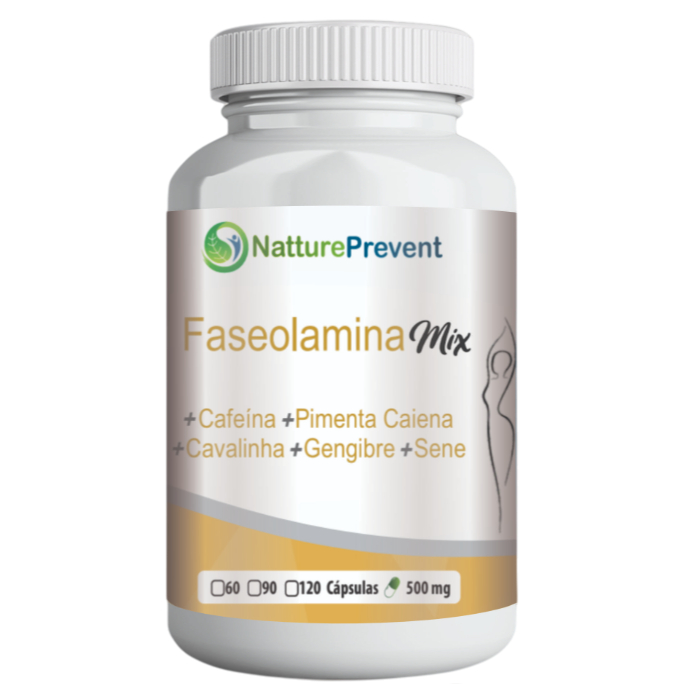 Faseolamina Mix Composto 500 mg 60 / 90 / 120 Cápsulas - Suplemento ...