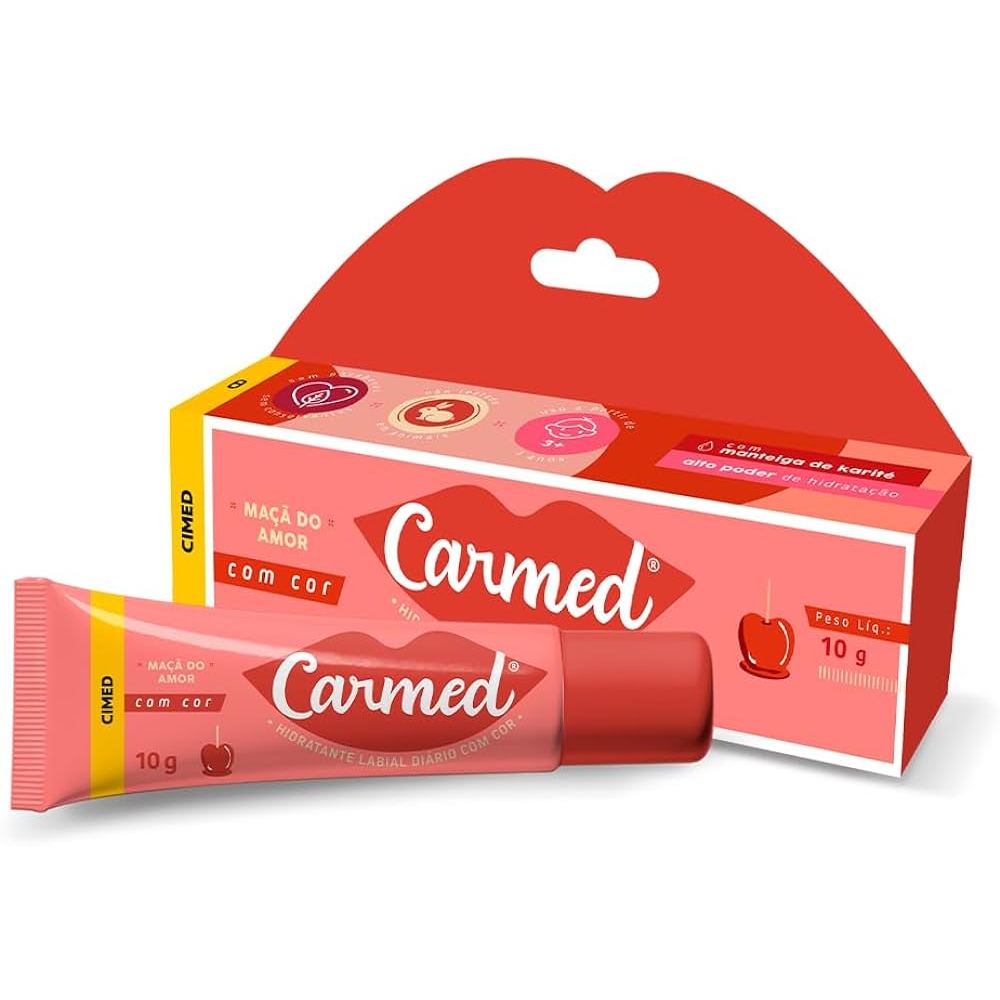 Hidratante labial com/ sem cor CARMED | Shopee Brasil